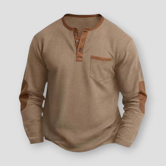 Moon Madrid Brunswick Henley Pullover