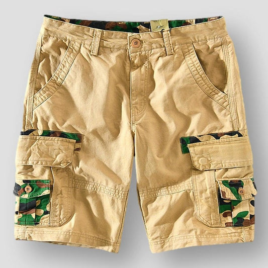 Moon Madrid Buffalo Camo Cargo Shorts