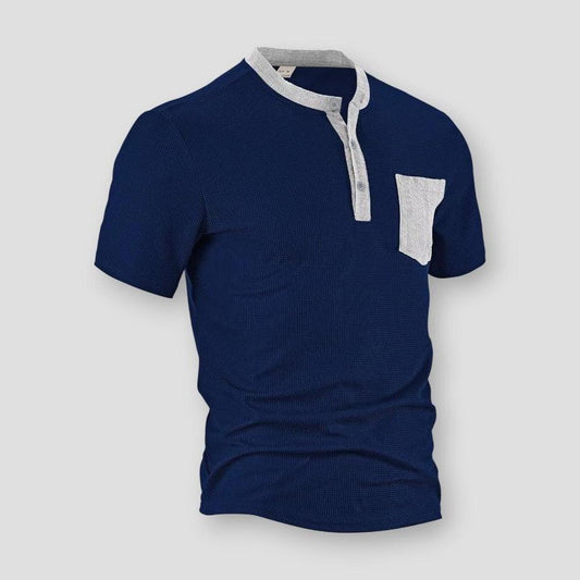 Moon Madrid Calhoun Henley T-Shirt