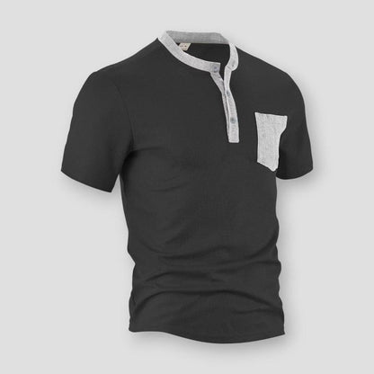 Moon Madrid Calhoun Henley T-Shirt