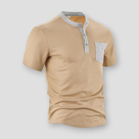 Moon Madrid Calhoun Henley T-Shirt