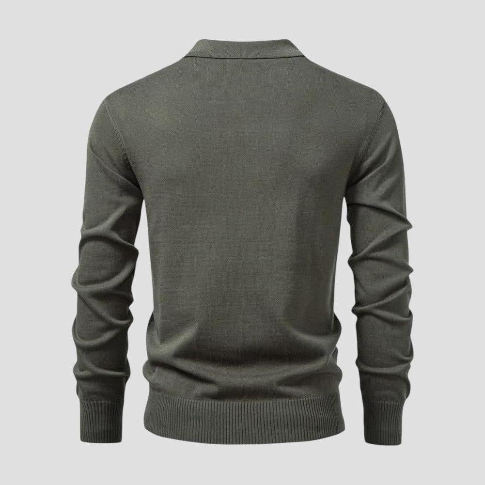 Moon Madrid Chandler Polo Sweater