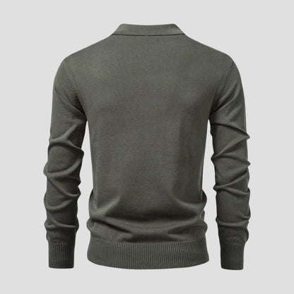 Moon Madrid Chandler Polo Sweater