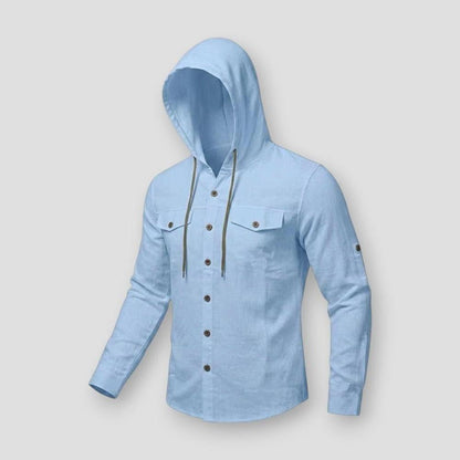 Moon Madrid Chanute Hooded Shirt