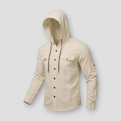Moon Madrid Chanute Hooded Shirt