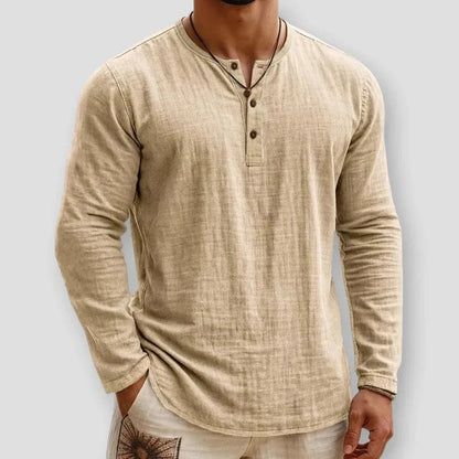 Moon Madrid Cherokee Henley Shirt