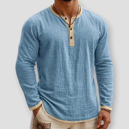 Moon Madrid Cherokee Henley Shirt