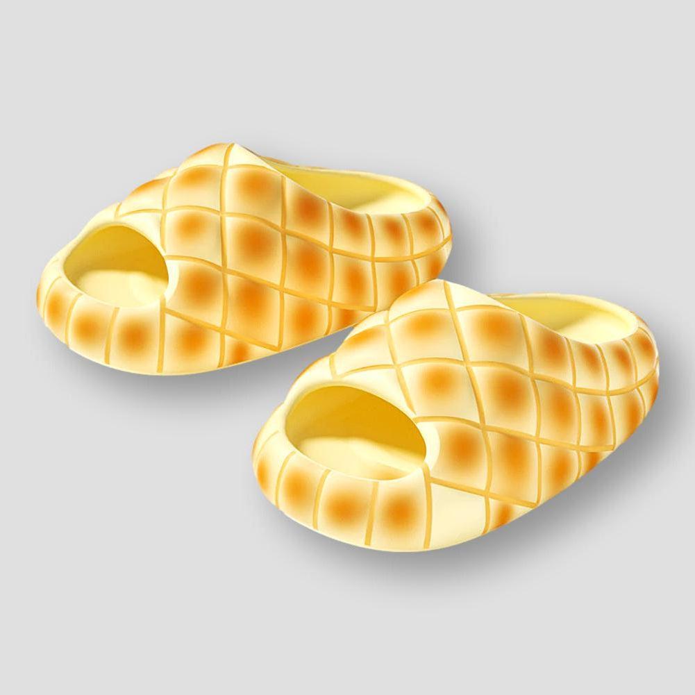 Moon Madrid Clovis Toasty Pineapple Bread Slippers