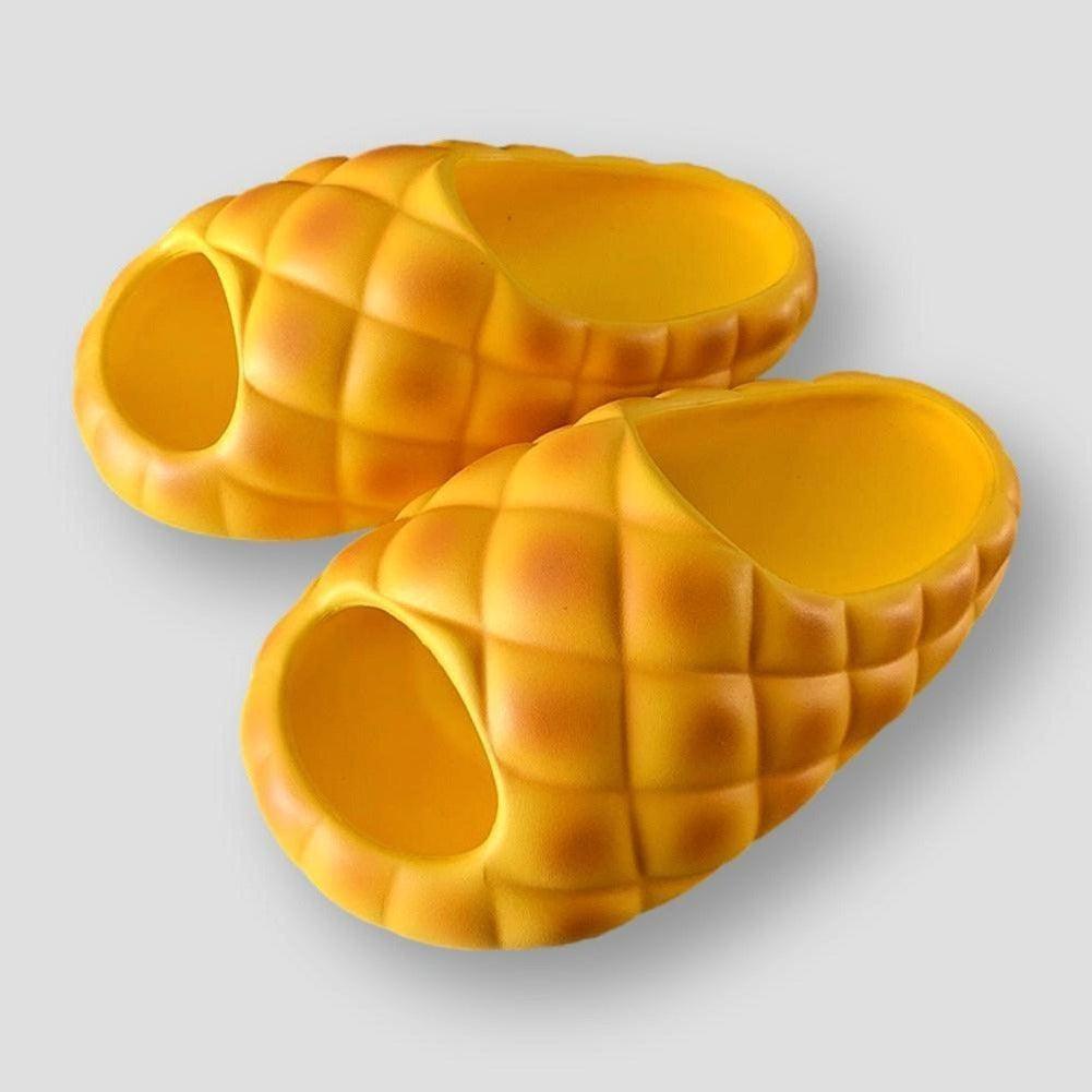 Moon Madrid Clovis Toasty Pineapple Bread Slippers