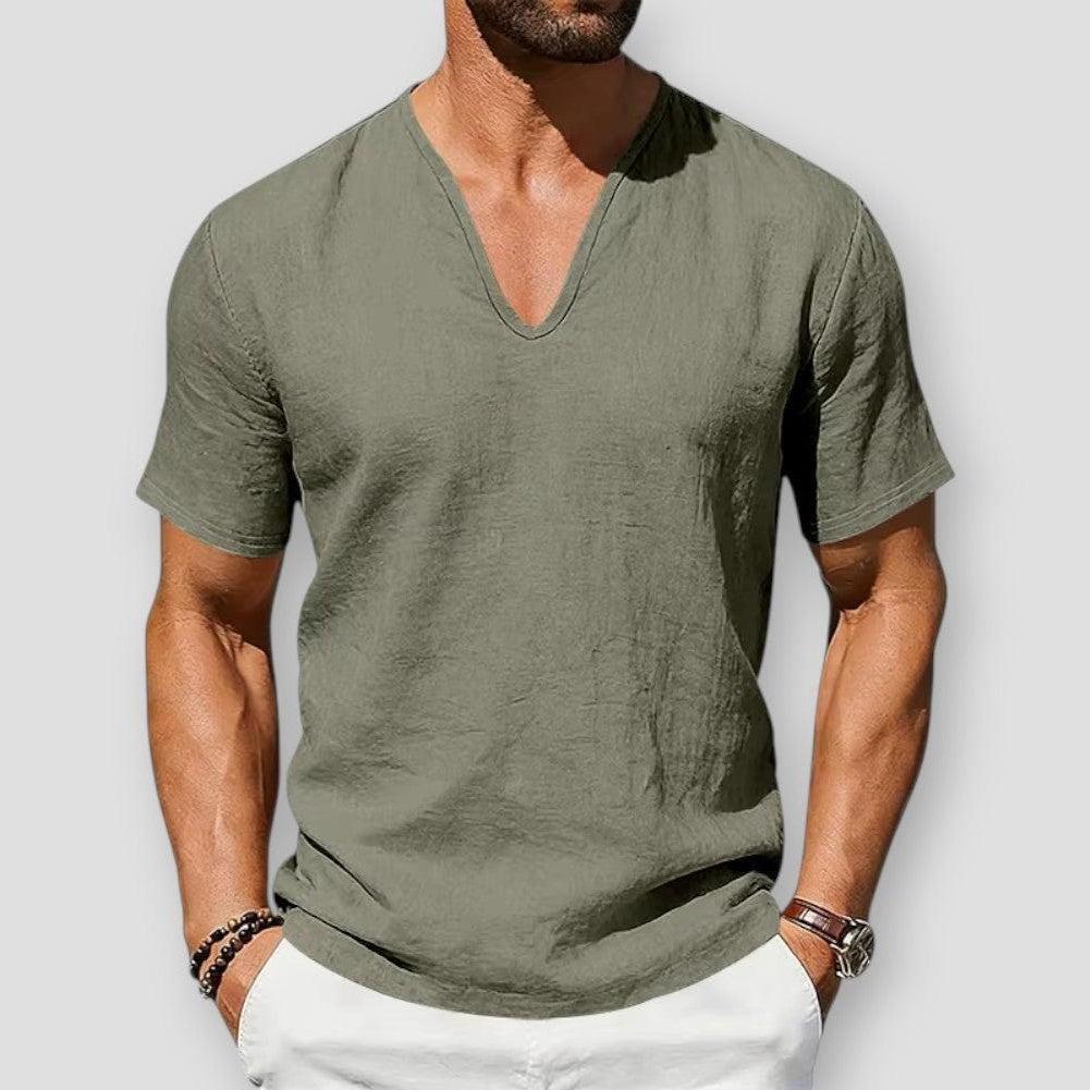 Moon Madrid Coronado Linen Shirt