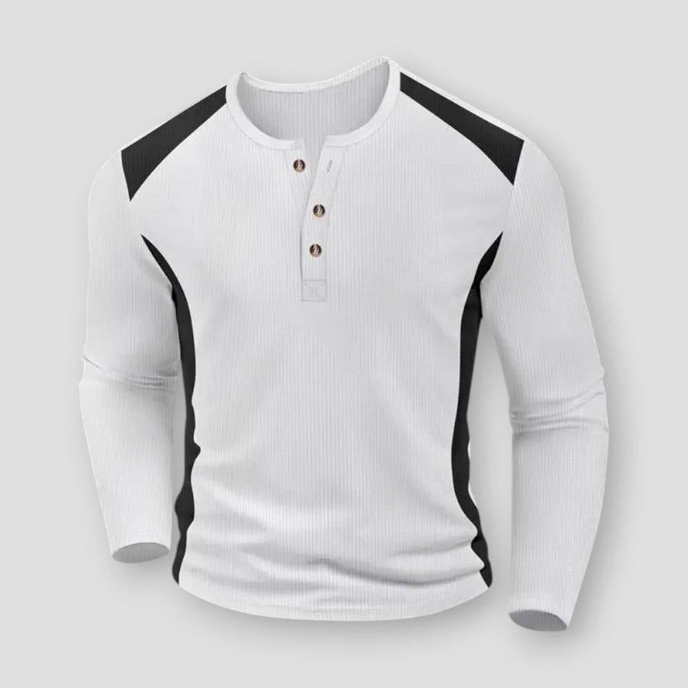 Moon Madrid Elgin Henley Pullover
