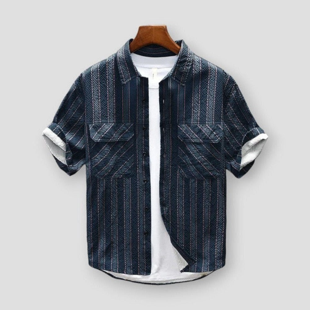 Moon Madrid Frankfort Striped Shirt