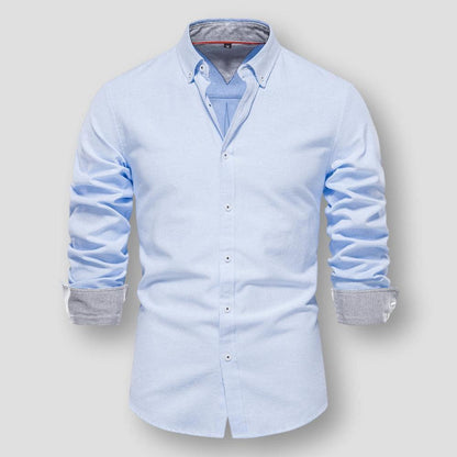 Moon Madrid Fresno Luxe Comfort Oxford Shirt