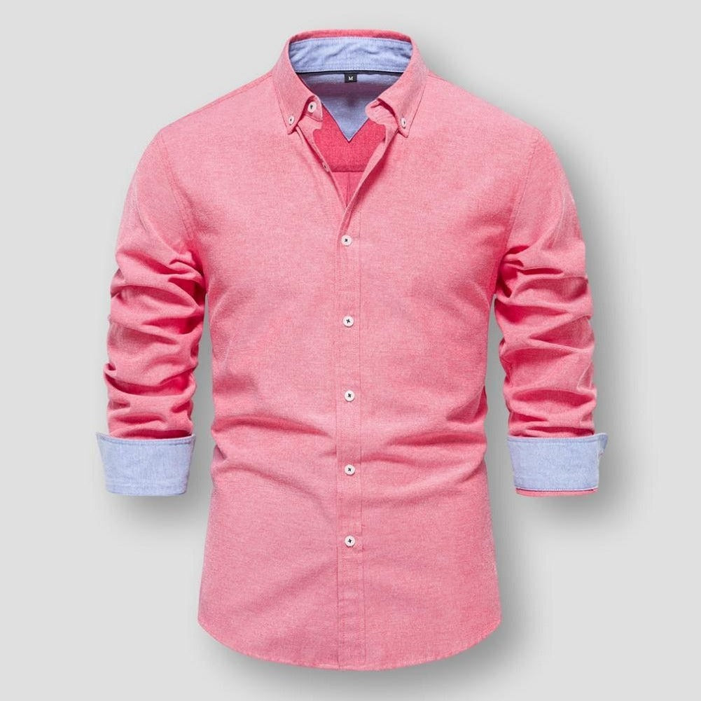 Moon Madrid Fresno Luxe Comfort Oxford Shirt