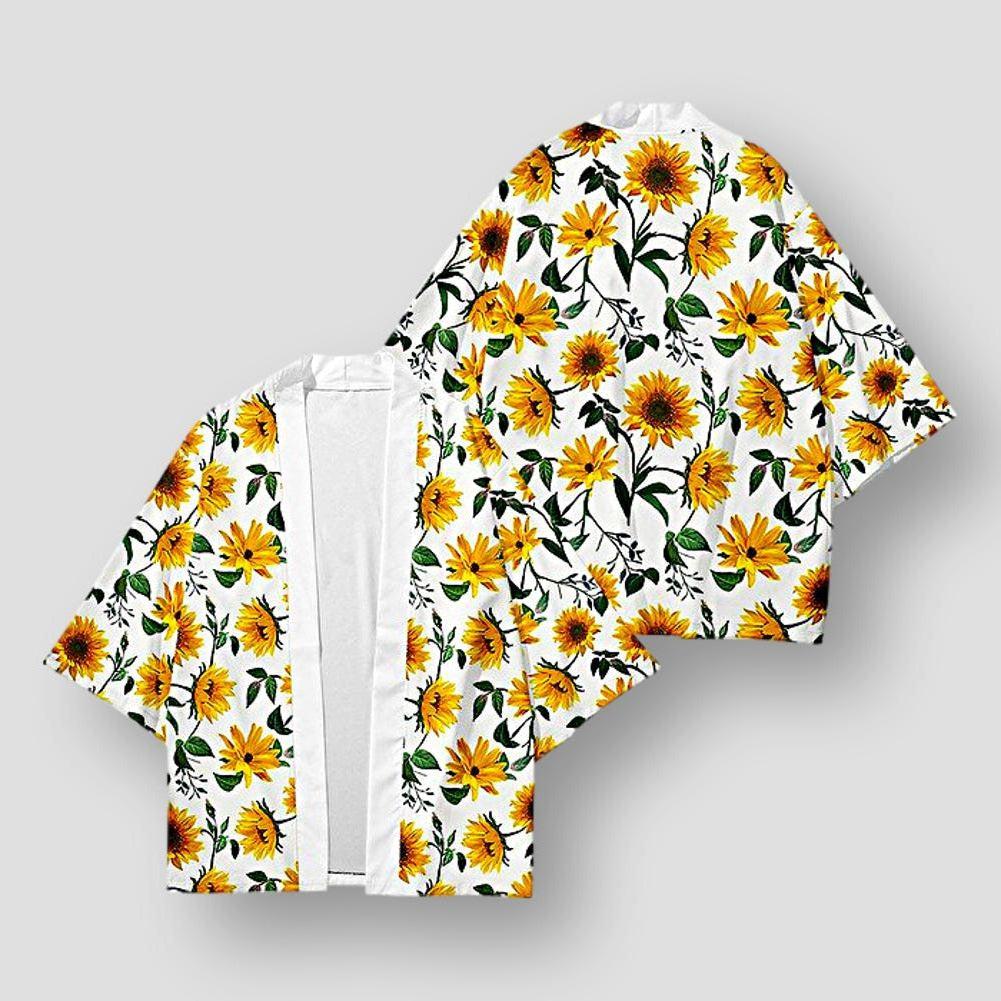 Moon Madrid Fresno Sunflower Serenade Kimono