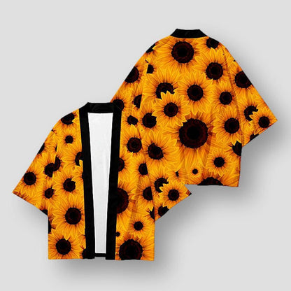 Moon Madrid Fresno Sunflower Serenade Kimono