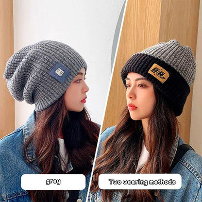 Moon Madrid Glendale Winter Chic Reversible Knitted Beanie