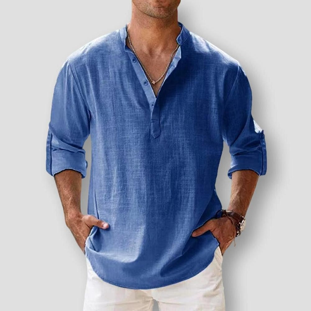 Moon Madrid Henderson Timeless Linen Shirt