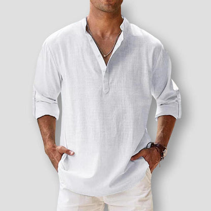 Moon Madrid Henderson Timeless Linen Shirt