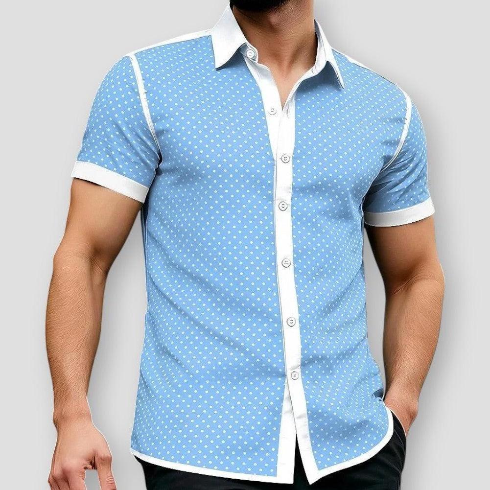 Moon Madrid Houma Polka Dot Shirt