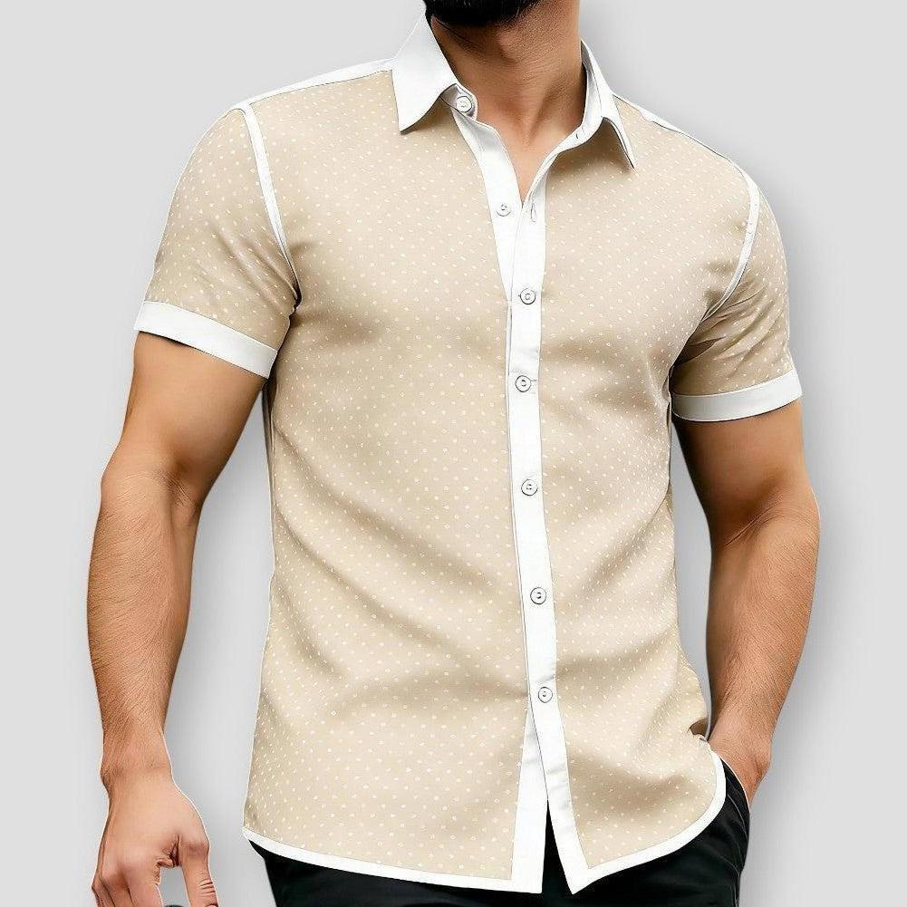 Moon Madrid Houma Polka Dot Shirt