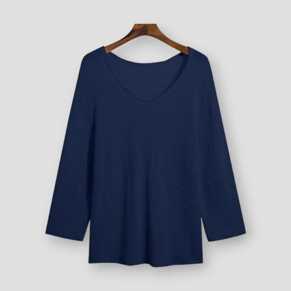 Moon Madrid Kokomo Long Sleeve Hollow Tee