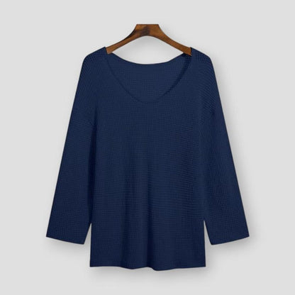 Moon Madrid Kokomo Long Sleeve Hollow Tee