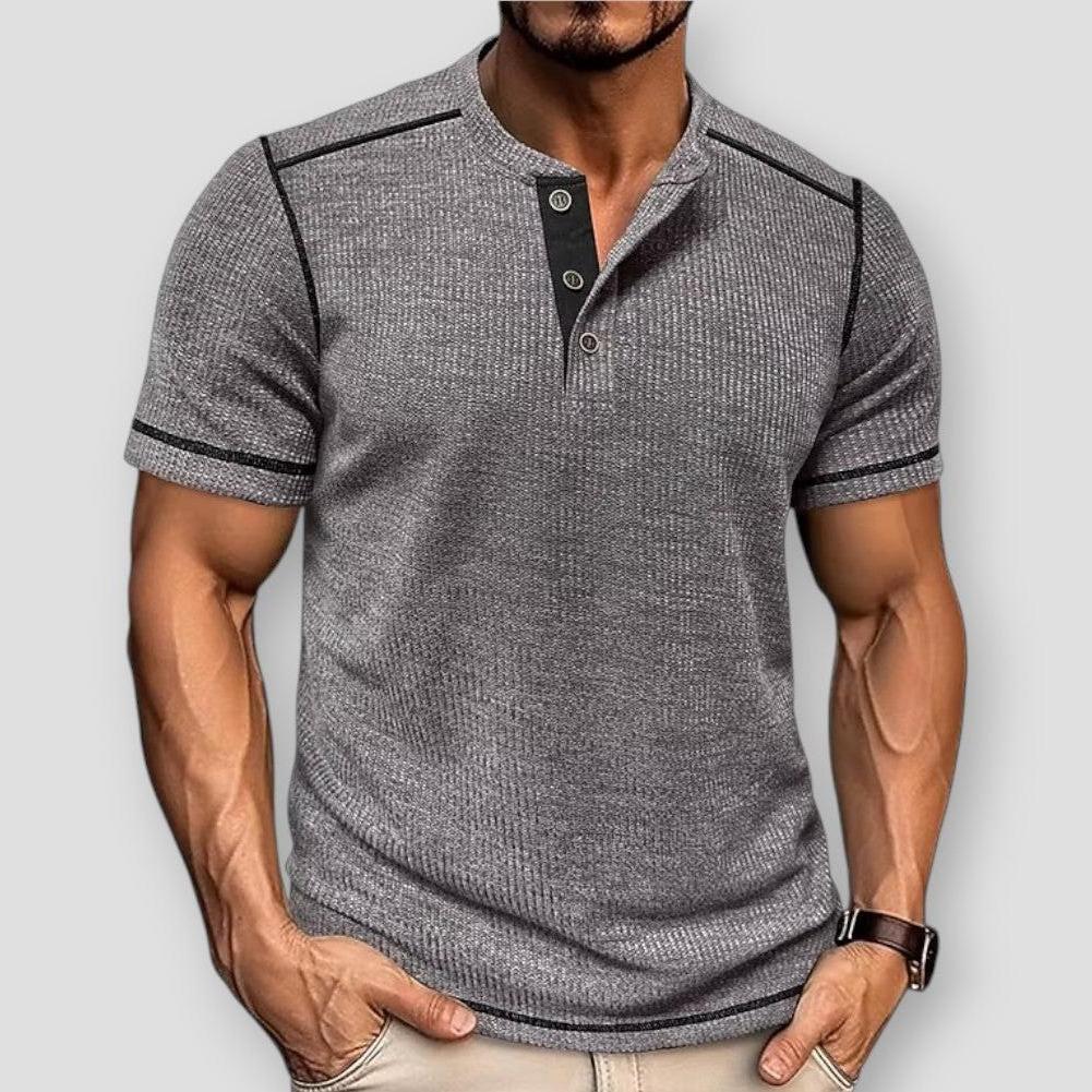 Moon Madrid Lauderdale Henley T-Shirt