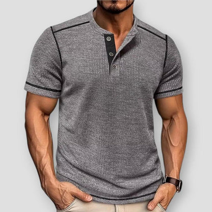 Moon Madrid Lauderdale Henley T-Shirt