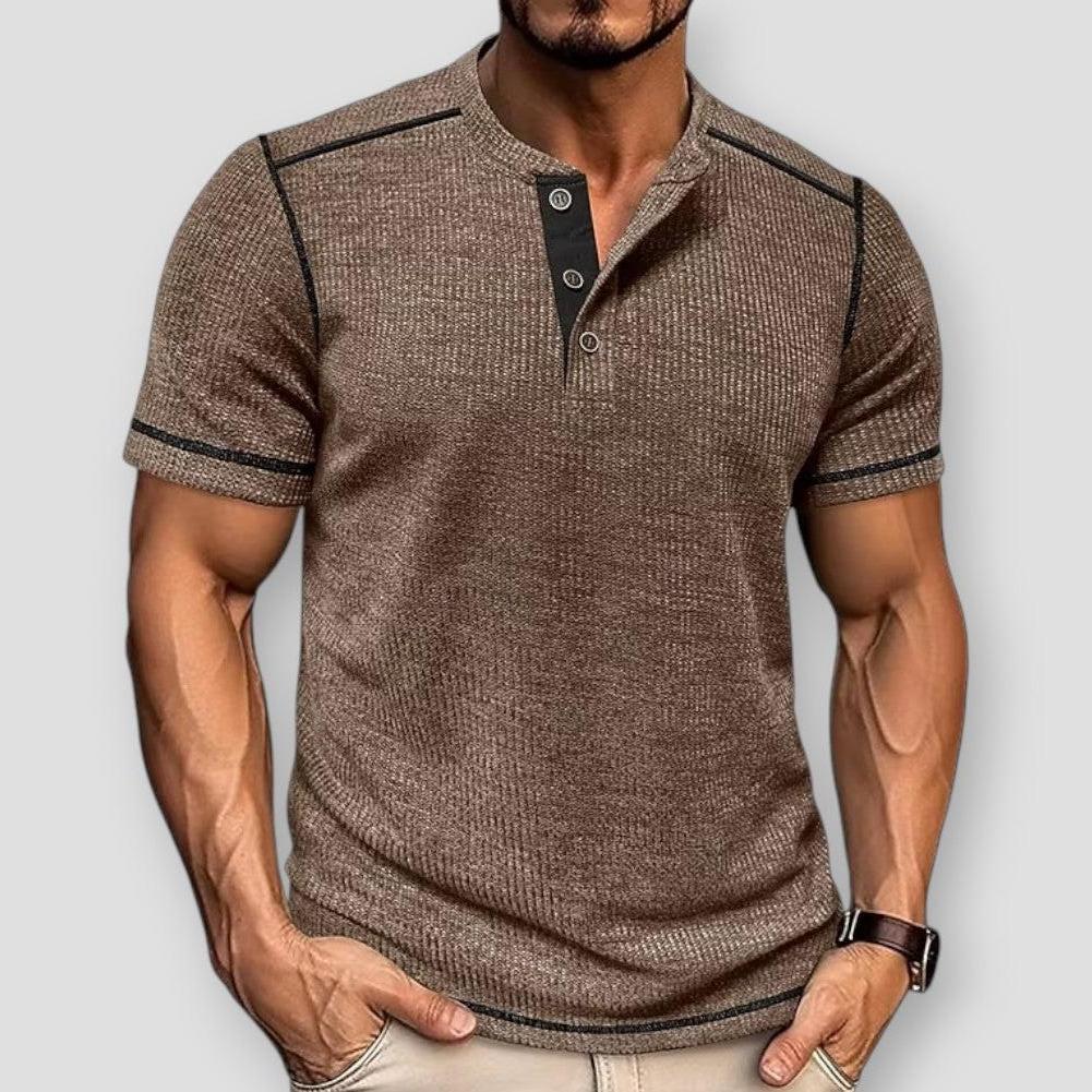 Moon Madrid Lauderdale Henley T-Shirt