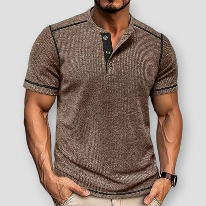 Moon Madrid Lauderdale Henley T-Shirt