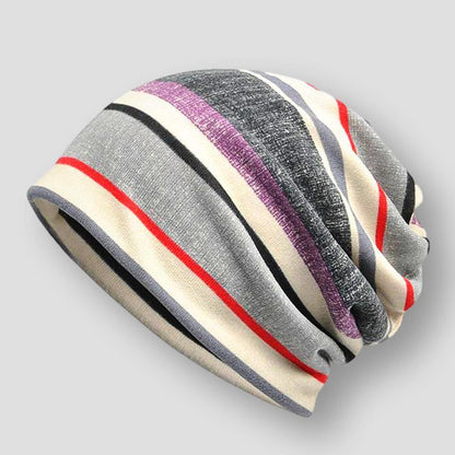 Moon Madrid Miramar Summer Striped Beanies