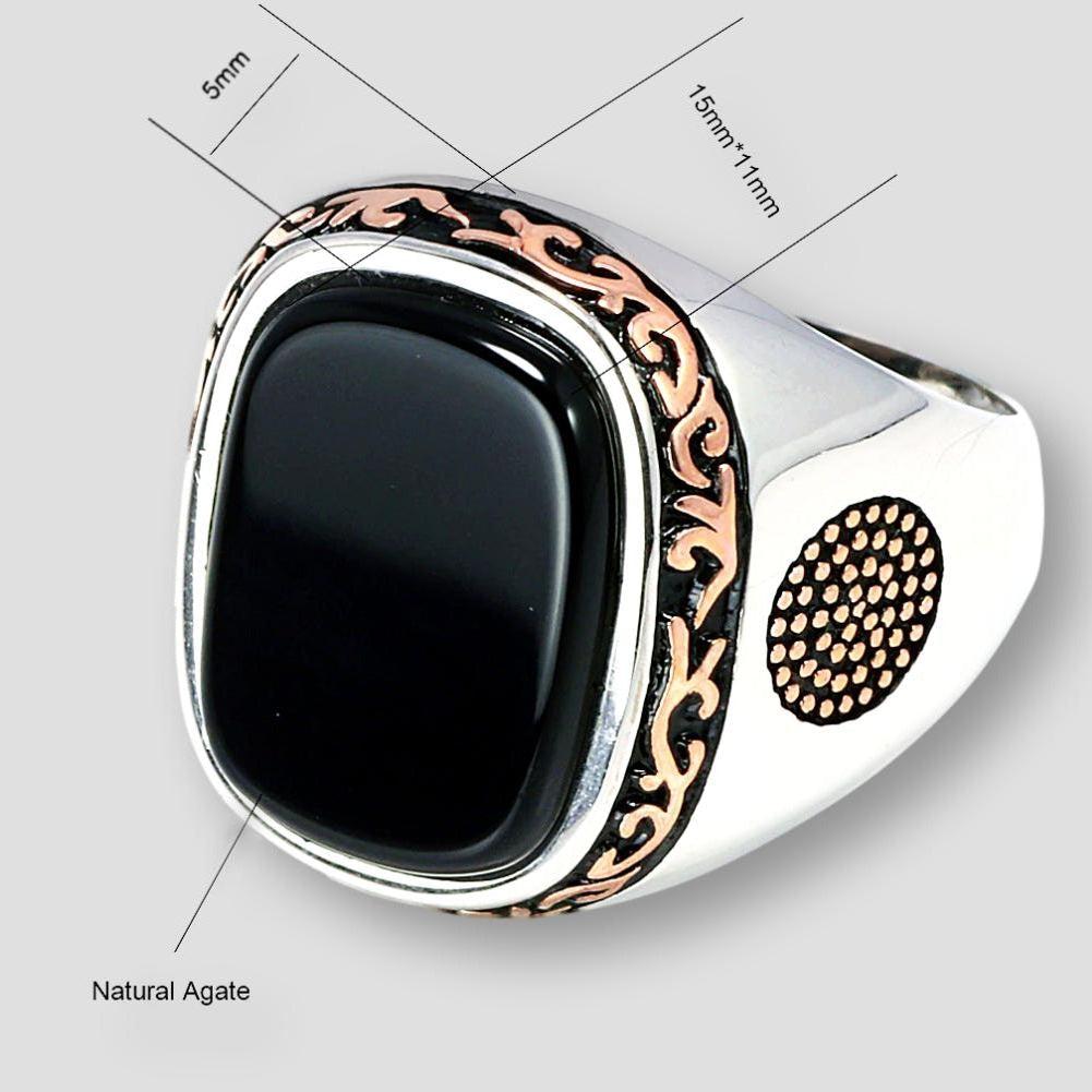 Moon Madrid Provo Timeless Onyx Ring