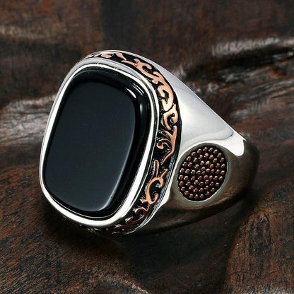 Moon Madrid Provo Timeless Onyx Ring