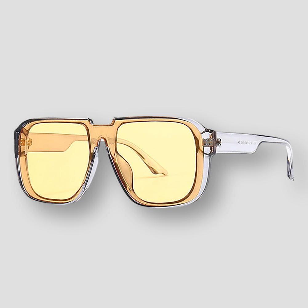 JIM HALO Retro Square Aviator Sunglasses Premium India | Ubuy