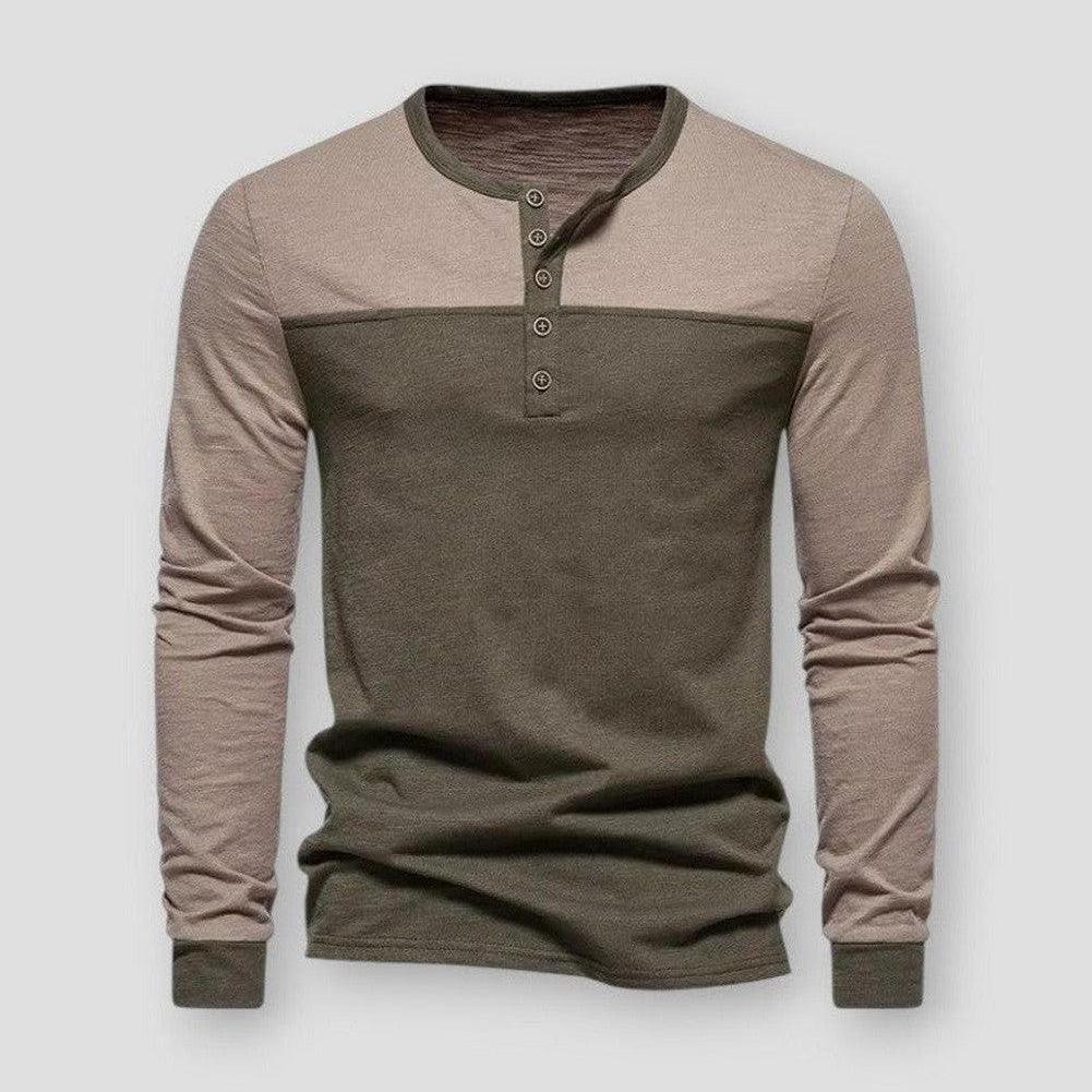 Moon Madrid Vallejo Henley T-shirt