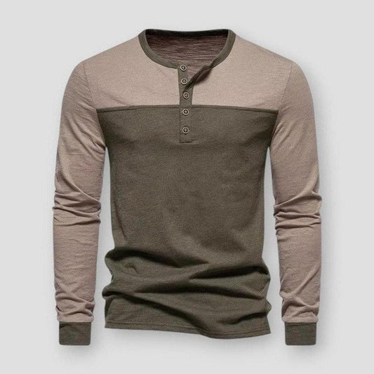 Moon Madrid Vallejo Henley T-shirt