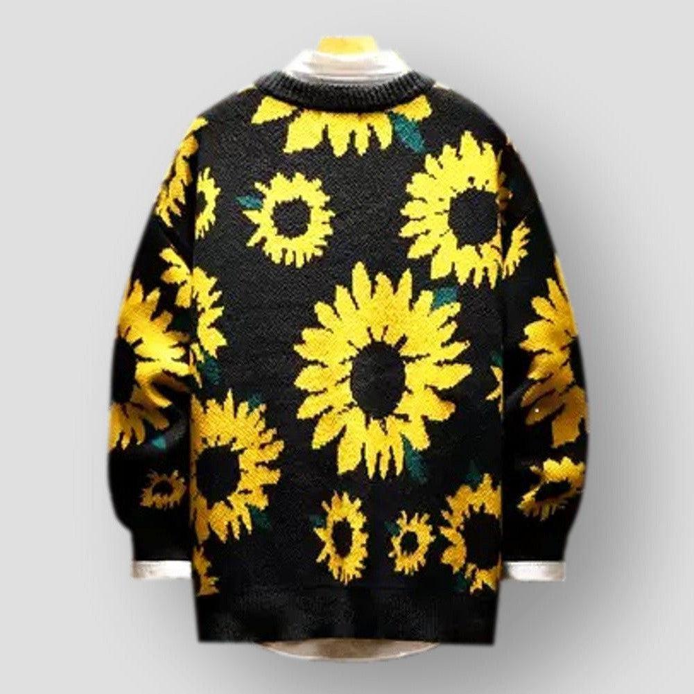 Moon Madrid Vista Blooming Sunflower Bliss Sweater