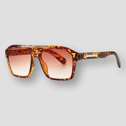 Saint Martin Akron Sun Glow Chic Rectangle Sunglasses