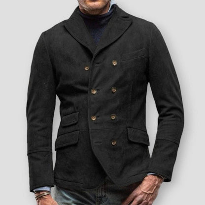 Saint Martin Antonio Vintage Double-Breasted Elegance Coat