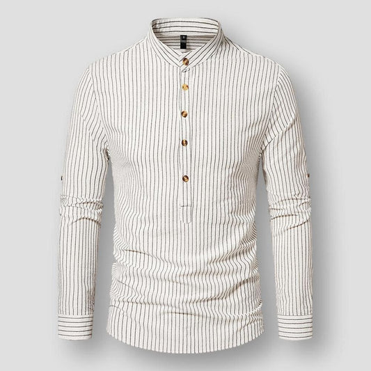 Saint Martin Arlington Verti Stripe Classic Shirt