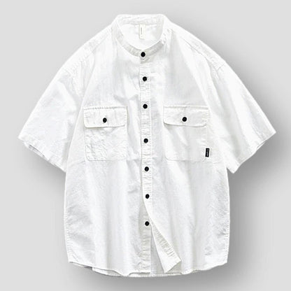 Saint Martin Bernardino Linen Fusion Shirt