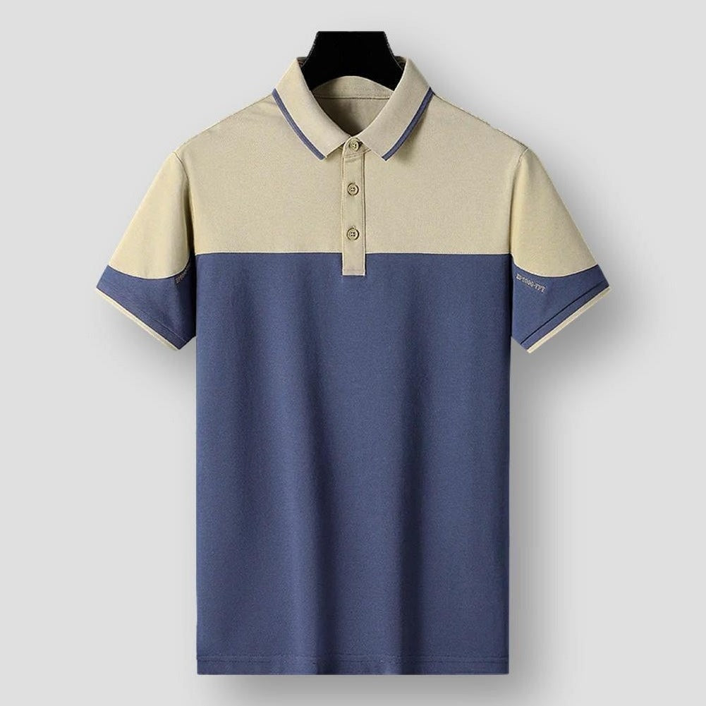 Saint Martin Boston Breathable Two Tone Polo Shirt