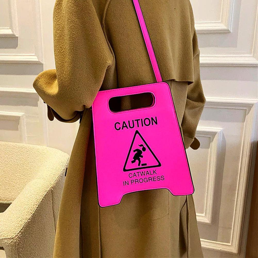 Saint Martin Chandler Caution Chic Crossbody Bag