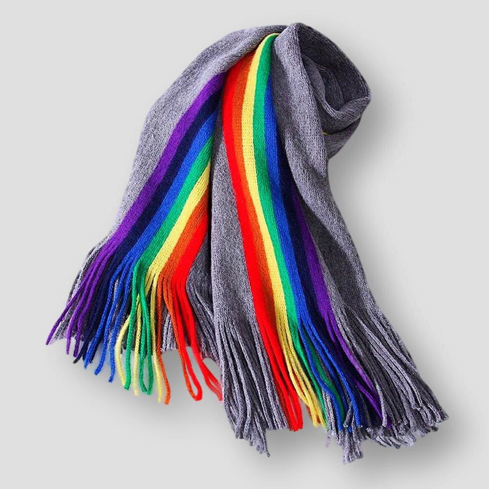 Saint Martin Chandler Rainbow Scarf