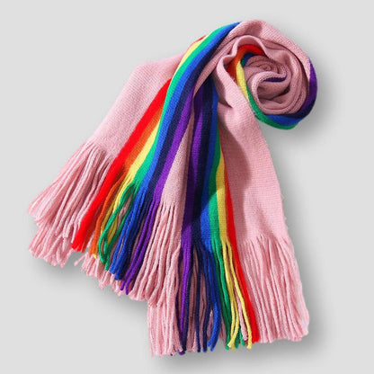 Saint Martin Chandler Rainbow Scarf