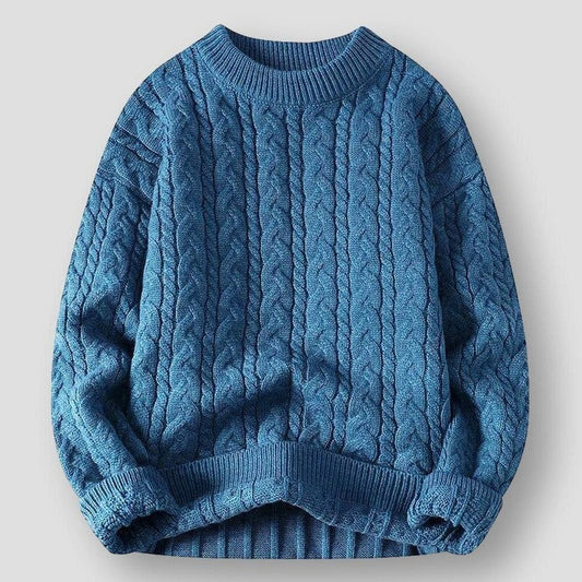 Saint Martin Collins Classic Twisted Knitted Sweater