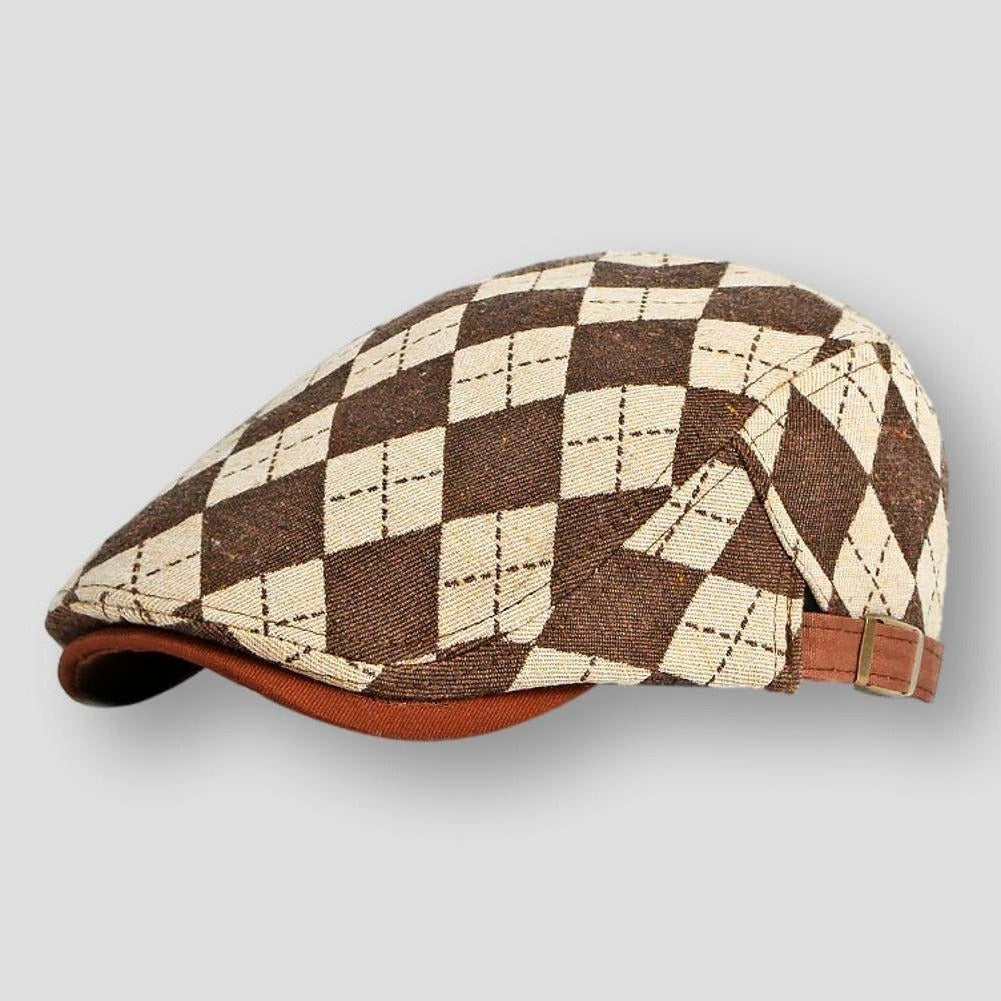 Saint Martin Dallas Retro Herringbone Cap