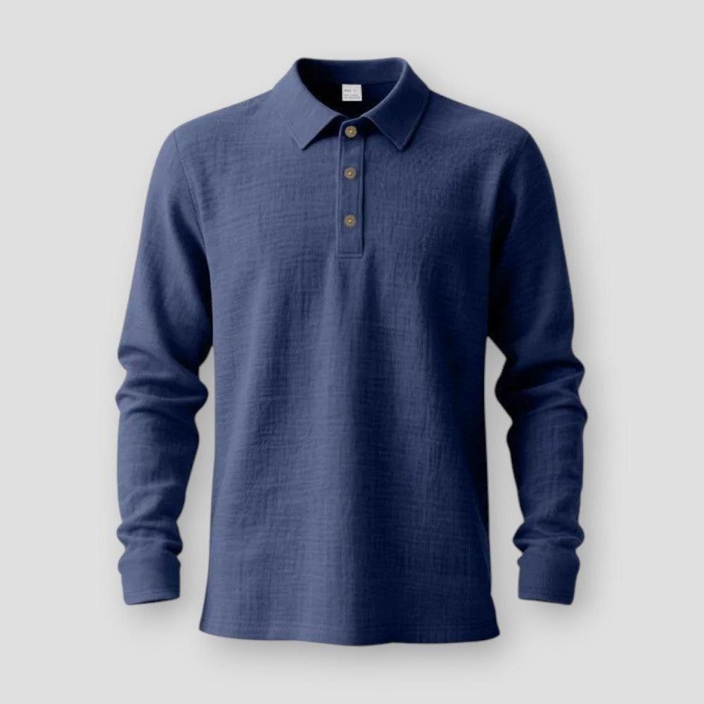 Saint Martin Fairfield Long Sleeved Polo Shirt