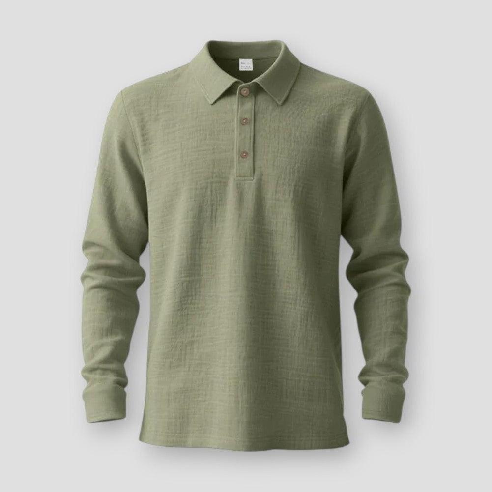Saint Martin Fairfield Long Sleeved Polo Shirt